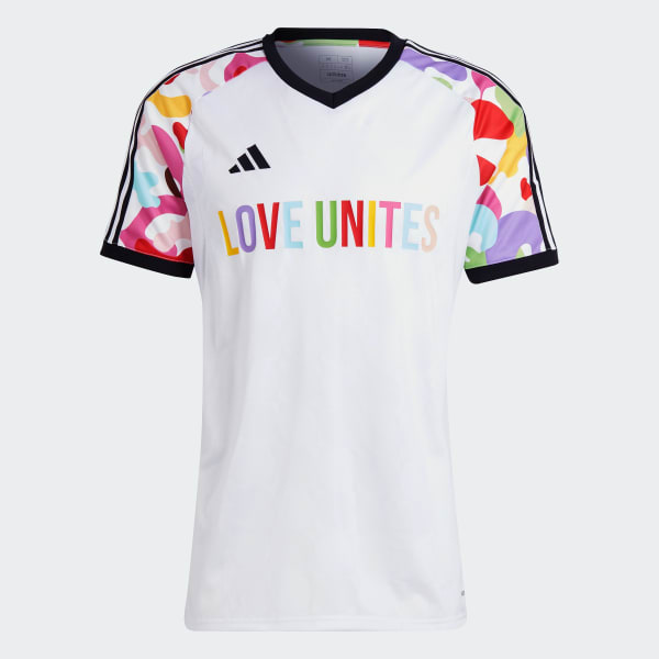 Zuivelproducten Scorch Trekker adidas Pride Tiro Voetbalshirt (Grote Maat) - wit | adidas Belgium