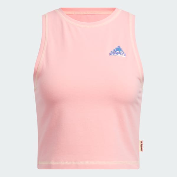 Adidas tank top pink store
