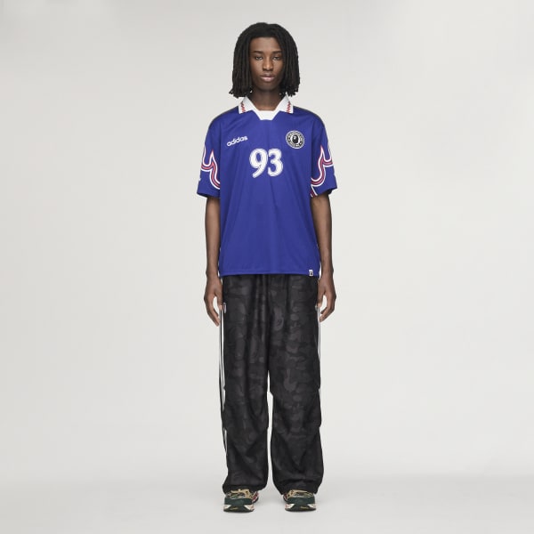 adidas JACQUARD PANTS BAPE® - Black | adidas Singapore
