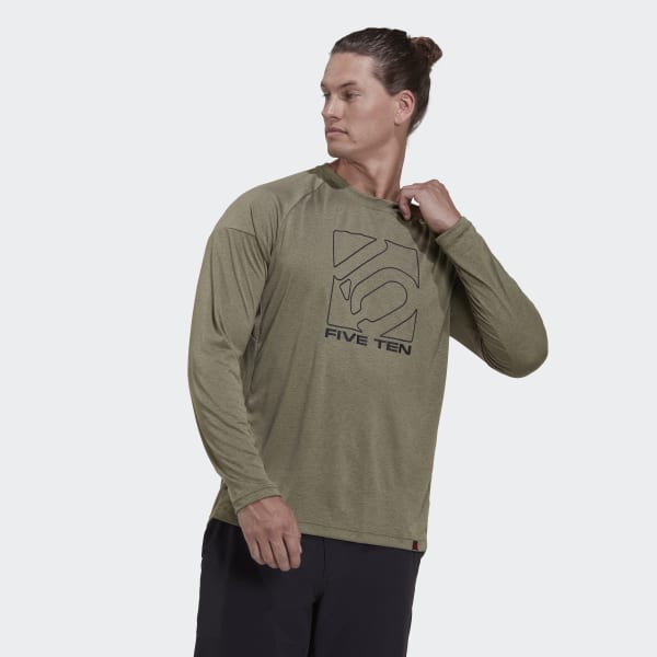 Gronn Five Ten Long Sleeve Trøye MBH92