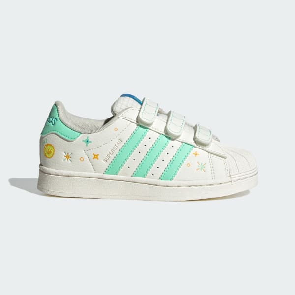 Tenis adidas sale de niña blancos