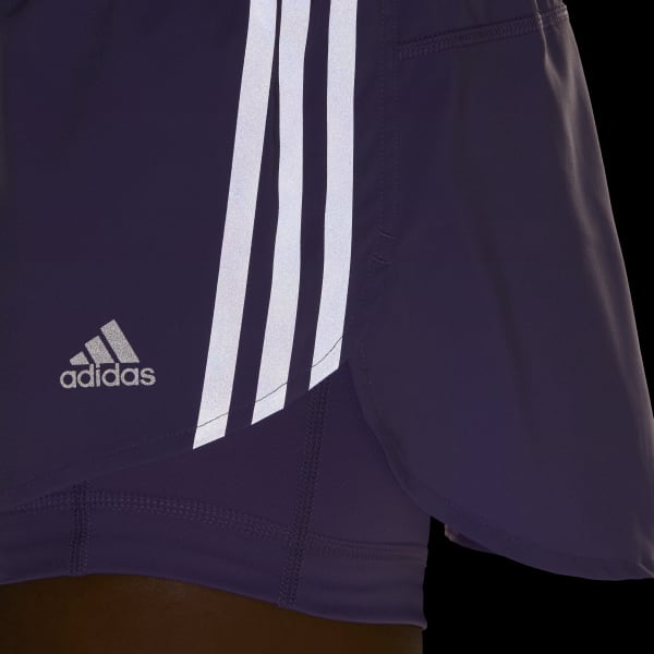 Shorts Saia Corrida Run Icons 3 Stripes