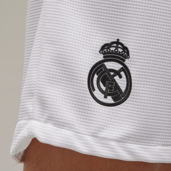 Y-3×REAL MADRID PRE-MATCH SHORTS ホワイト4XL Y-3 Men's x Real Madrid Pre-Match Shorts in White Y-3