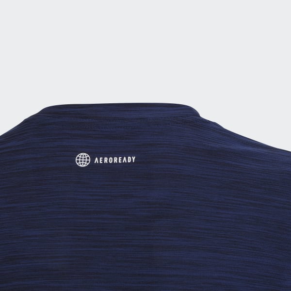 Blue AEROREADY Heather T-Shirt