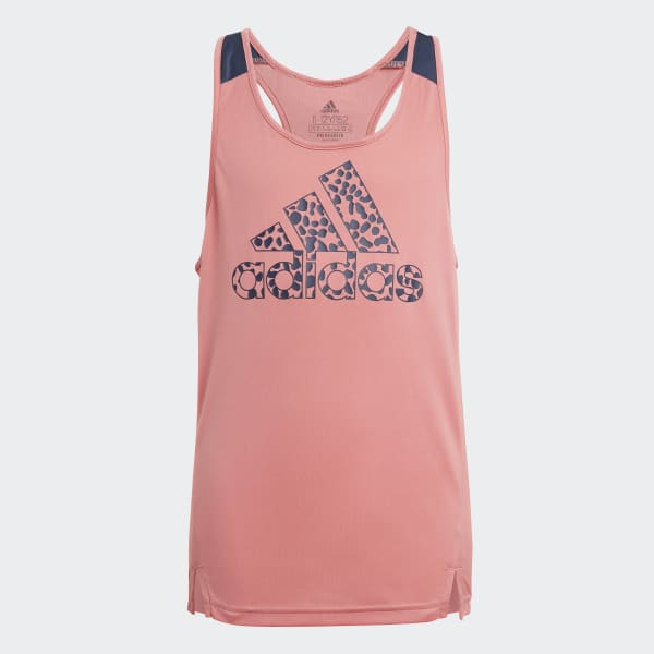 Pink adidas Designed To Move Leopard Tank Top 29292