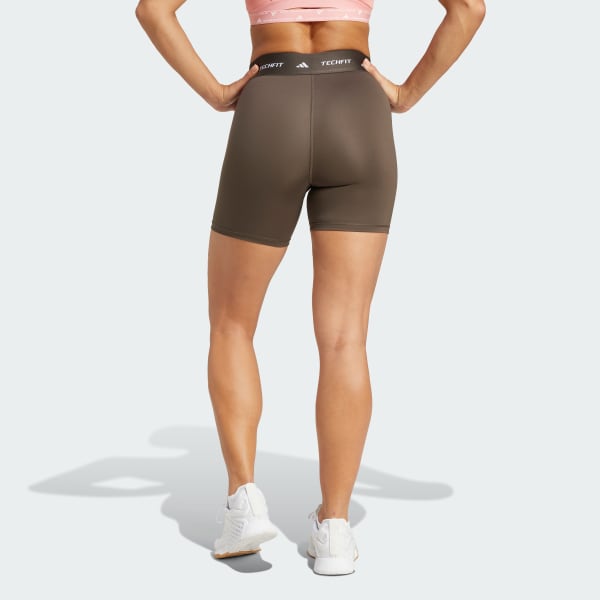 Green TECHFIT Short Leggings