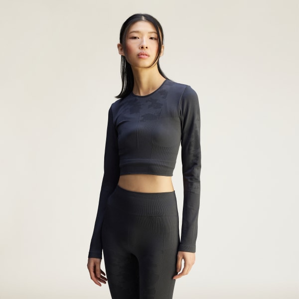 Gra adidas by Stella McCartney TrueStrength Seamless Long Sleeve Yoga Overdel