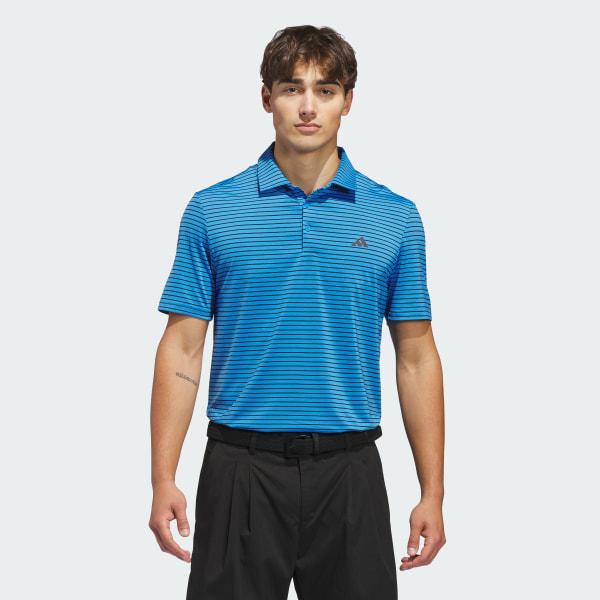 Azul PLAYERA POLO PERFORMANCE TWO-COLOR STRIPE