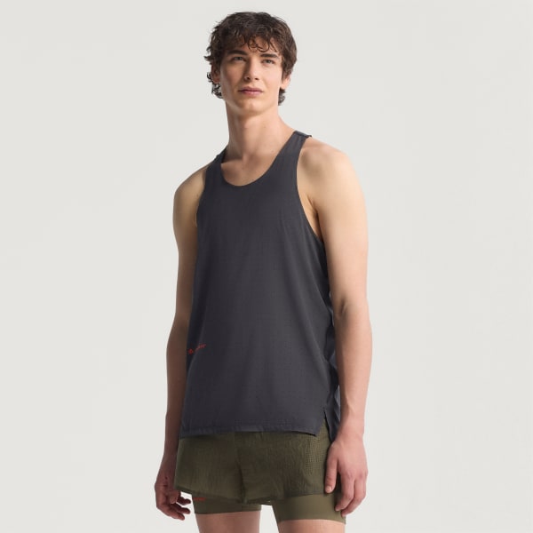Black Adi365 Hermanos Koumori Running Singlet