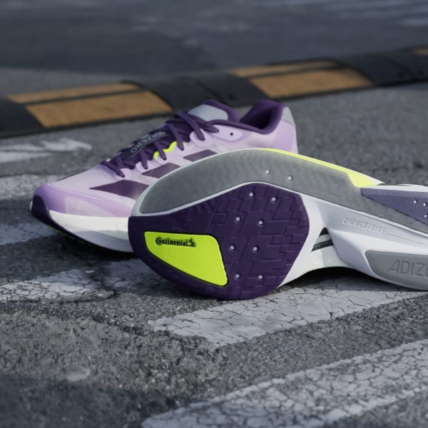 adidas Adizero Boston 13 Shoes - Purple | Free Shipping with