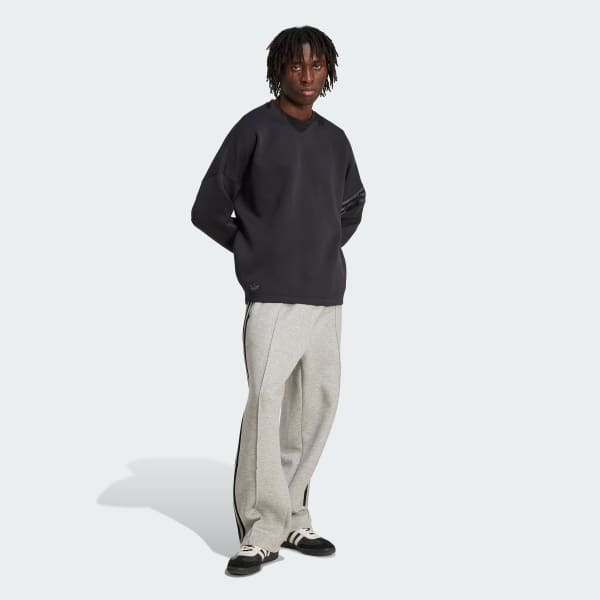 ブラック Neuclassics 長袖オーバーサイズ クルーネック