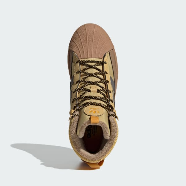 Beige Superstar Winter Trek Sko