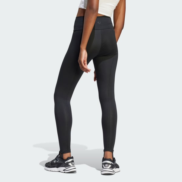 Black Premium Essentials Stirrup Leggings