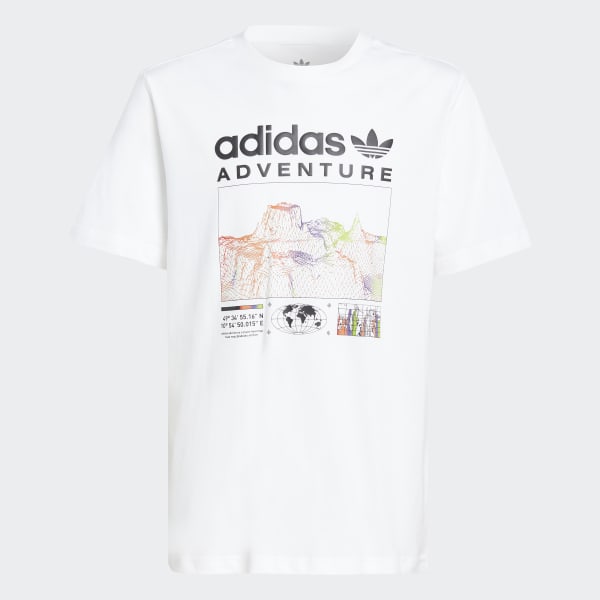 Blanco Polo adidas Adventure