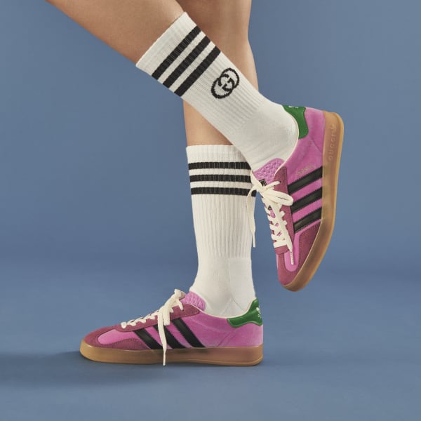 White adidas x Gucci Ankle Socks BUZ32