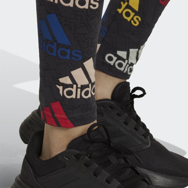 Gris Mallas Essentials Logo Multicolor Corte Alto IH313