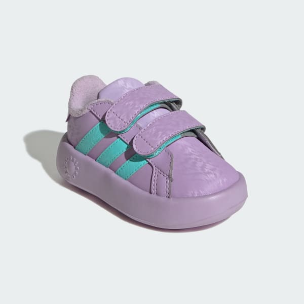 Purple adidas Disney Frozen Grand Court Shoes Kids