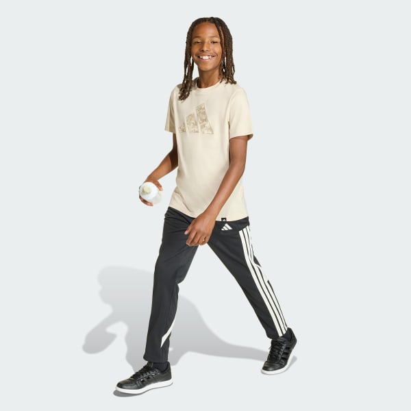 Beige Camo Graphic Tee Kids