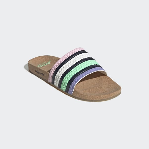 Turquesa Sandalias Adilette Corcho