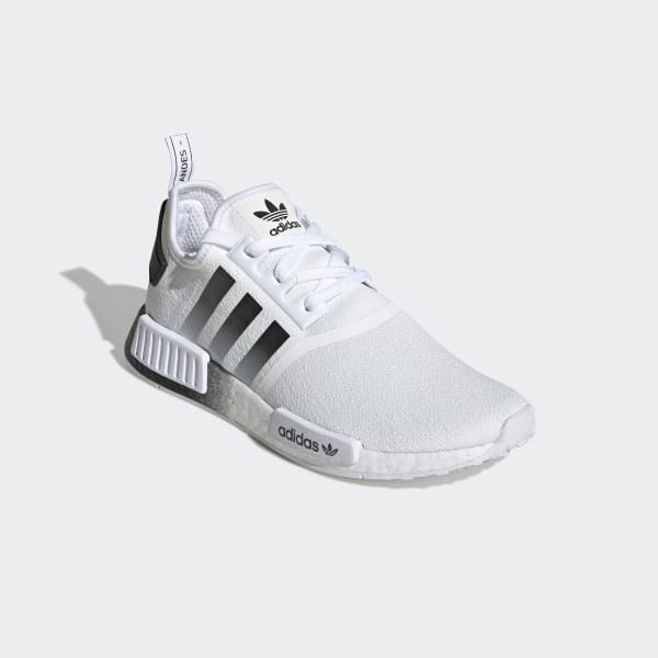 Men's NMD R1 White and Black Shoes | adidas US