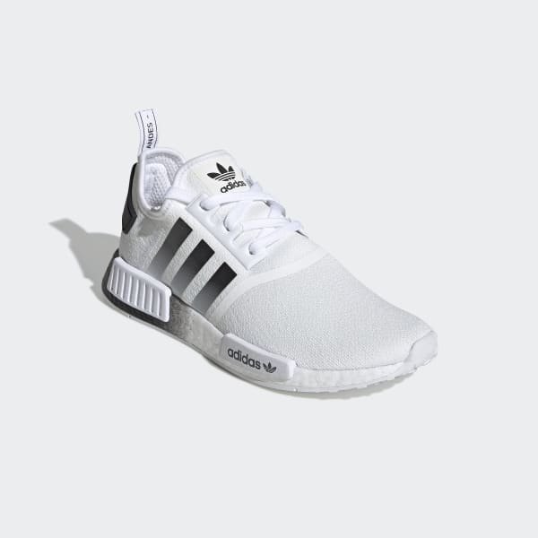 adidas nmd r1 white black gradient