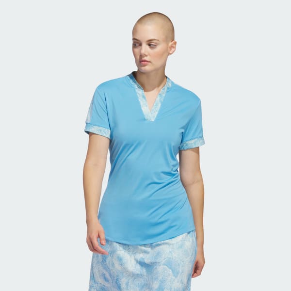 Blau Women's Ultimate365 Printed Poloshirt