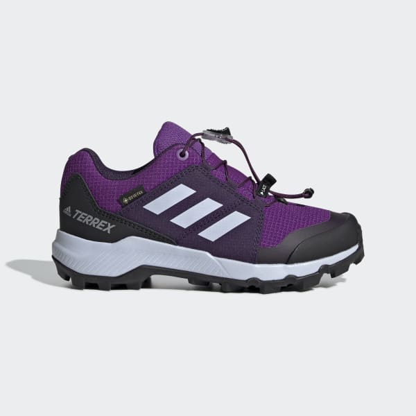 purple hiking shoes