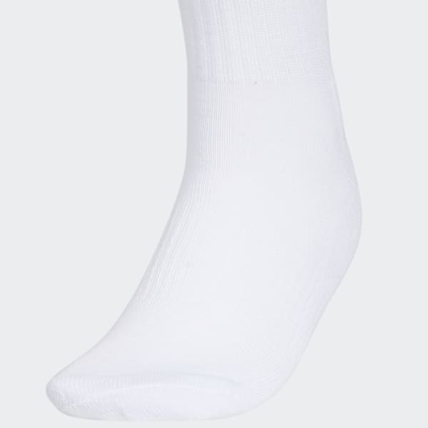Adidas Women's Athletic Cushioned 6-Pack Crew GLOBAL SHIPPING