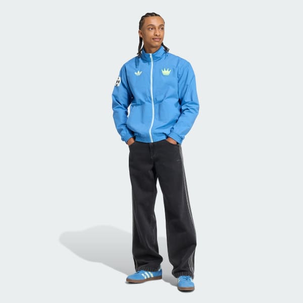 adidas Charlotte FC 2025 Originals Archive Anthem Jacket - Blue