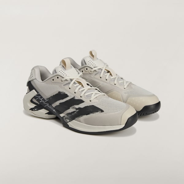 Grau Y-3 Adizero Ubersonic 5 Tennis