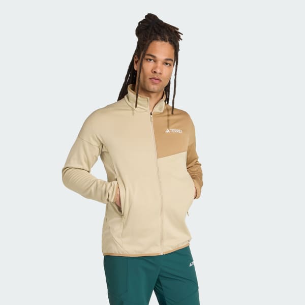 bézová Bunda Terrex Xperior Climawarm Light Fleece