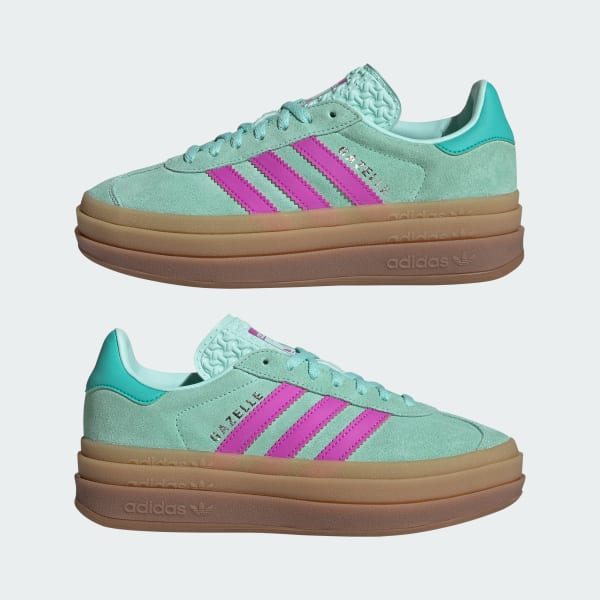 adidas Gazelle Bold Shoes Kids Green adidas Ireland