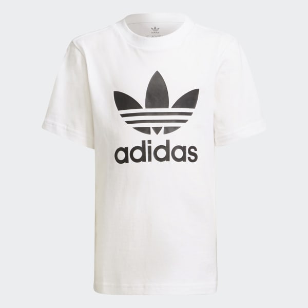 Branco Conjunto Shorts Camiseta Adicolor JEA64