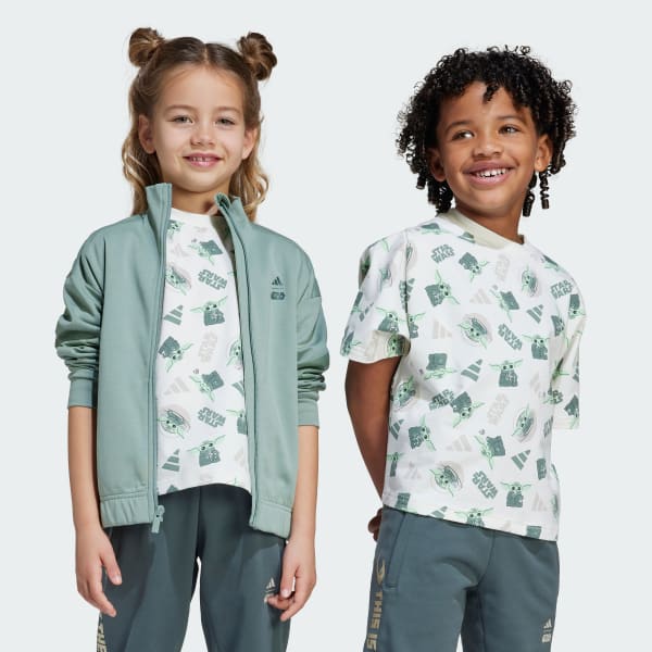 สีขาว เสื้อยืด ADIDAS STAR WARS MANDALORIAN