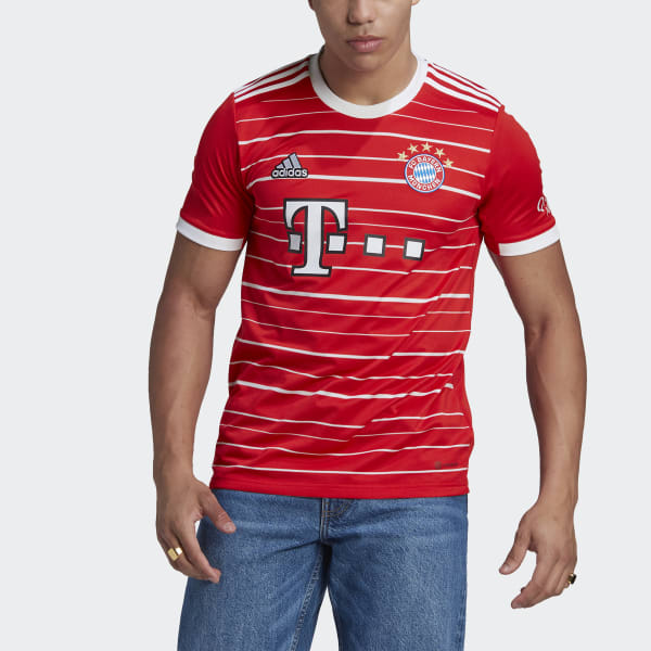 Men Pre-match Shirt 22-23 red  Official FC Bayern Munich Store