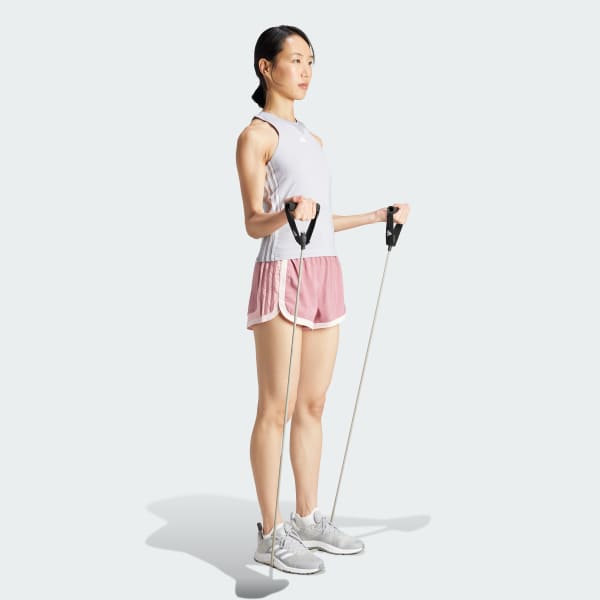 Grey AEROREADY Train Essentials Regular 3-Stripes Tank Top
