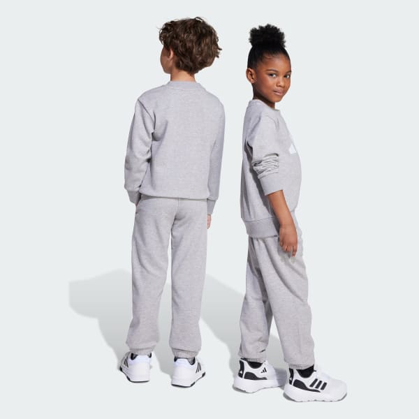 Gris Conjunto Essentials Joggers para niños