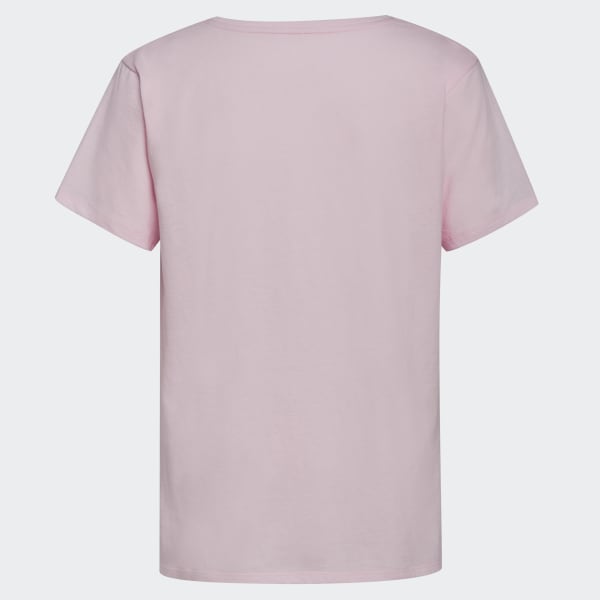 Pink Long Slit Tee (Extended Size)