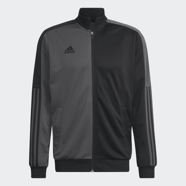 Czerń Tiro Track Half & Half Jacket VS407