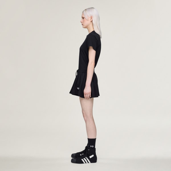 Svart Y-3 TENNISSHORTS