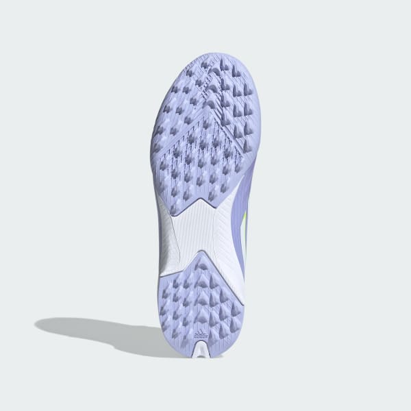 Morado Guayos para pasto sintético para niños F50 Sparkfusion League