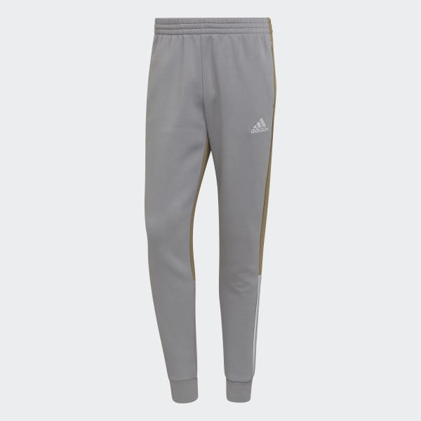 Gris Pantalón Essentials Colorblock Fleece