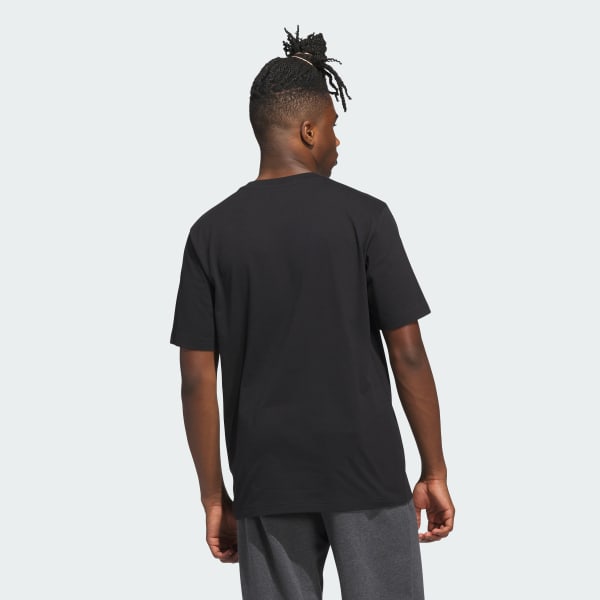 Black Varsity Crest Graphic T-Shirt
