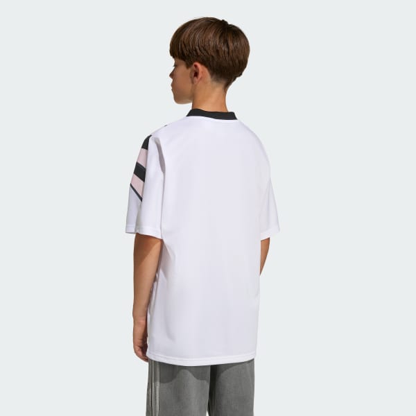 Wit LOOSE-FIT BATWING SANTIAGO T-SHIRT