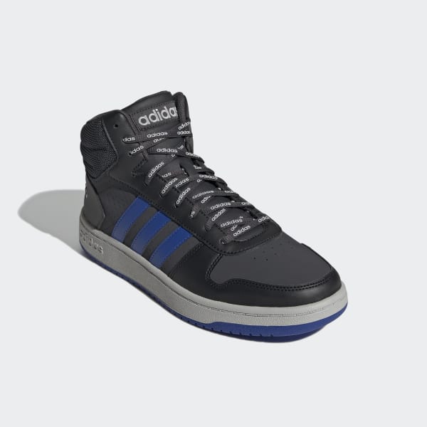 Hoops 2.0 Mid Shoes - Grey | men basketball | adidas