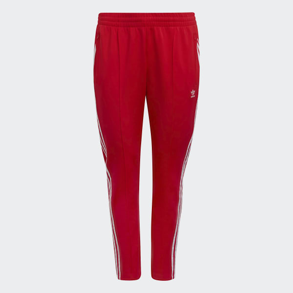 Red Primeblue SST Track Pants (Plus Size)