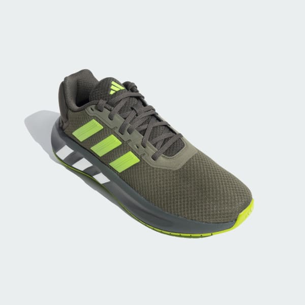 Green VENT-SHADE RUNNING SHOES