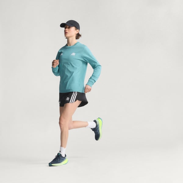 Turkusowy Koszulka Runners Long Sleeve (Gender Neutral)