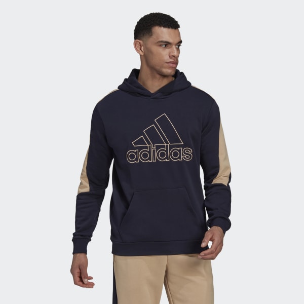 Polera con Capucha Future Icons Badge of Sport Bordada - Azul adidas ...