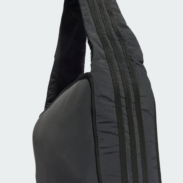 Black Crossbody Bowling Bag